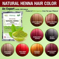 Henna Hair color
